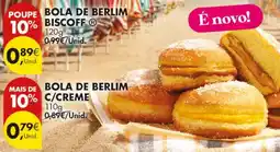 Pingo Doce Bola de berlim biscoff promoção