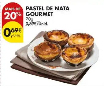 Pingo Doce Pastel de nata gourmet promoção