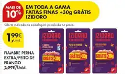 Pingo Doce Fiambre perna extra/peito de frango promoção