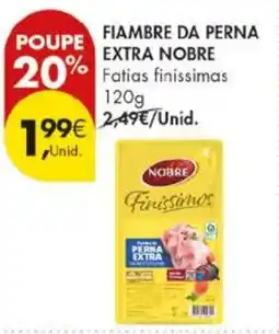 Pingo Doce Fiambre da perna extra nobre promoção