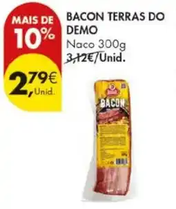 Pingo Doce Bacon terras do demo promoção