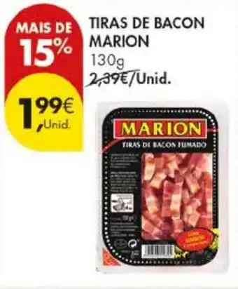 Pingo Doce Tiras de bacon marion promoção