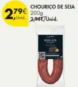 Pingo Doce Chouriço de seia promoção