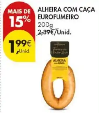 Pingo Doce Alheira com caça eurofumeiro promoção