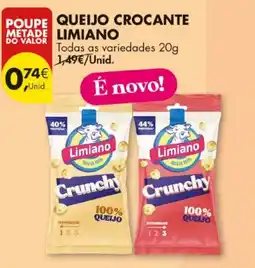 Pingo Doce Queijo crocante limiano promoção