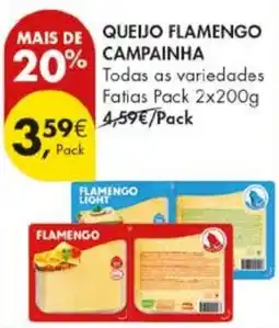 Pingo Doce Queijo flamengo campainha promoção