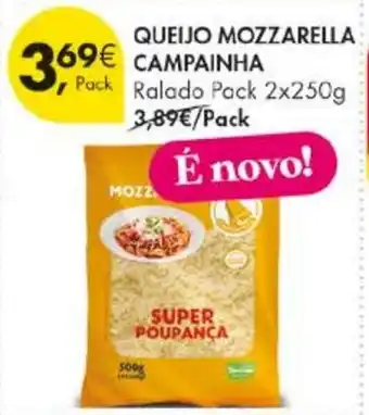 Pingo Doce Queijo mozzarella campainha promoção