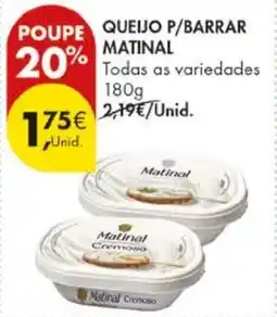 Pingo Doce Queijo p/barrar matinal promoção