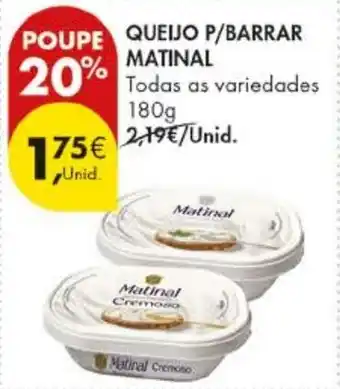 Pingo Doce Queijo p/barrar matinal promoção