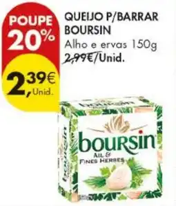 Pingo Doce Queijo p/barrar boursin promoção