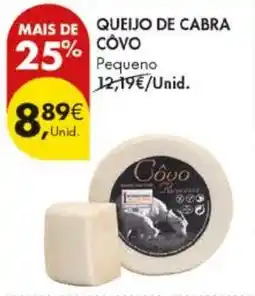 Pingo Doce Queijo de cabra côvo pequeno promoção