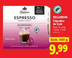 Lidl Bellarom Cápsulas de Café promoção