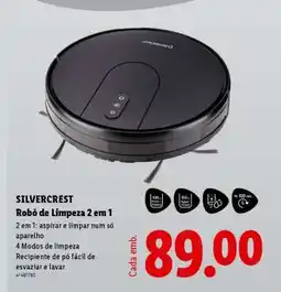 Lidl Silvercrest Robô de Limpeza 2 em 1 promoção
