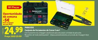 Lidl PARKSIDE promoção