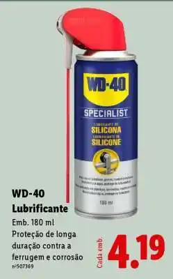 Lidl WD-40 Lubrificante promoção
