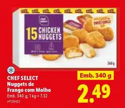 Lidl CHEF SELECT Nuggets de Frango com Molho promoção