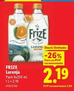 Lidl FRIZE Laranja promoção