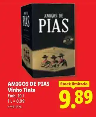 Lidl AMIGOS DE PIAS promoção