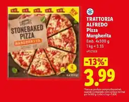 Lidl TRATTORIA ALFREDO Pizza Margherita promoção
