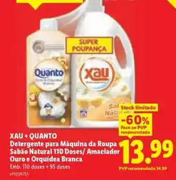 Lidl XAU + QUANTO promoção