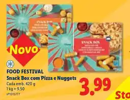 Lidl Snack Box com Pizza e Nuggets promoção