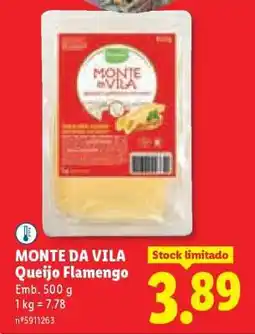 Lidl Monte da Vila Queijo Flamengo promoção