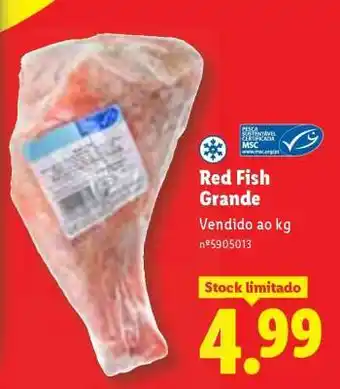 Lidl Red Fish Grande promoção