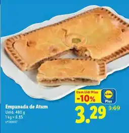 Lidl Empanada de Atum promoção