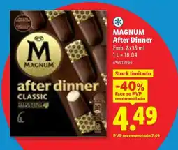 Lidl MAGNUM After Dinner promoção