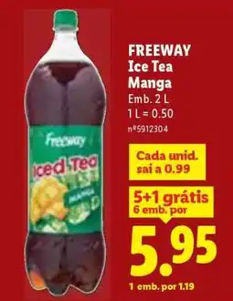 Lidl FREEWAY Ice Tea Manga promoção