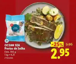 Lidl Ocean Sea Postas de Solha promoção