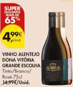 Pingo Doce Vinho alentejo dona vitória grande escolha promoção