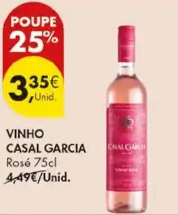 Pingo Doce Vinho casal garcia promoção