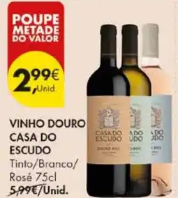 Pingo Doce Vinho douro casa do escudo promoção