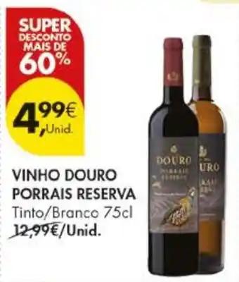 Pingo Doce Vinho douro porrais reserva promoção