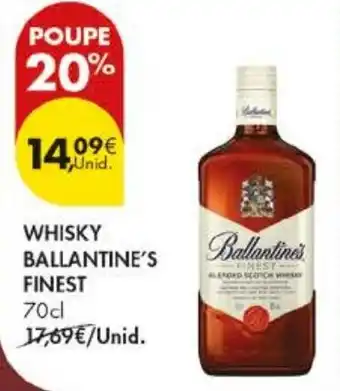 Pingo Doce Whisky ballantine's finest promoção