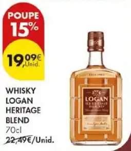 Pingo Doce Whisky logan heritage blend promoção