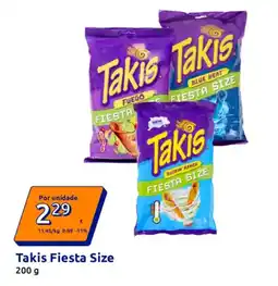 Action Takis Fiesta Size promoção