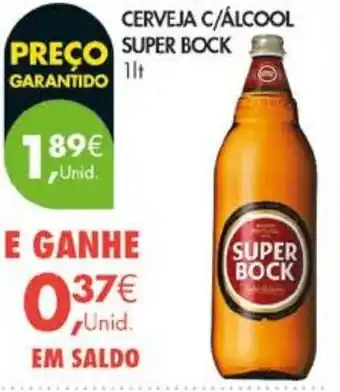 Pingo Doce Cerveja c/álcool super bock promoção