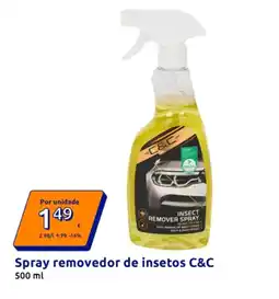 Action Spray removedor de insetos C&C promoção