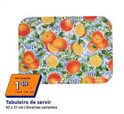 Action Tabuleiro de servir promoção