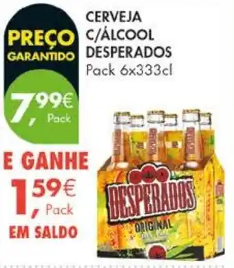 Pingo Doce Cerveja c/alcool desperados promoção