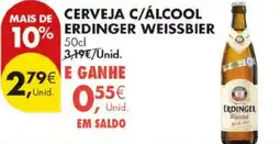 Pingo Doce Cerveja c/álcool erdinger weissbier promoção