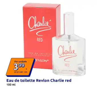 Action Eau de toilette Revlon Charlie red promoção