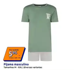 Action Pijama masculino promoção