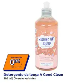 Action Detergente da louça A Good Clean promoção