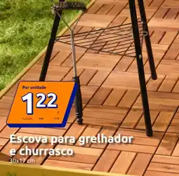 Action Escova para grelhador e churrasco promoção