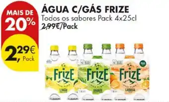 Pingo Doce Água c/gás frize promoção