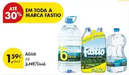 Pingo Doce Água promoção