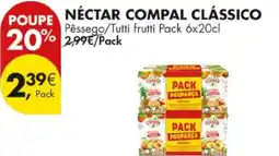 Pingo Doce Néctar compal clássico promoção
